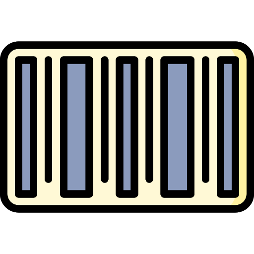 バーコード Special Lineal color icon