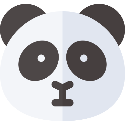 panda Basic Rounded Flat icon