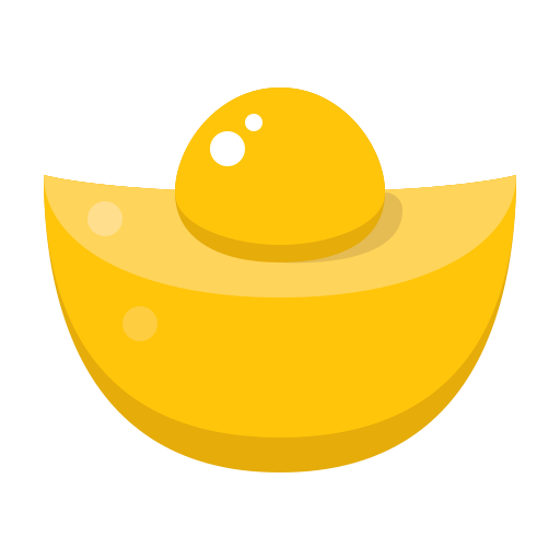 Gold ingot Generic Flat icon