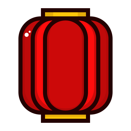 中国のランタン Generic Outline Color icon