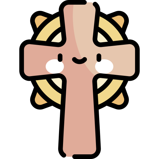 Christianity Kawaii Lineal color icon