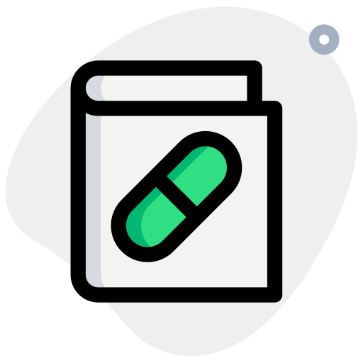 Medicine book Generic Rounded Shapes icon