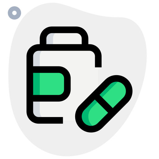 Pills bottle Generic Rounded Shapes icon