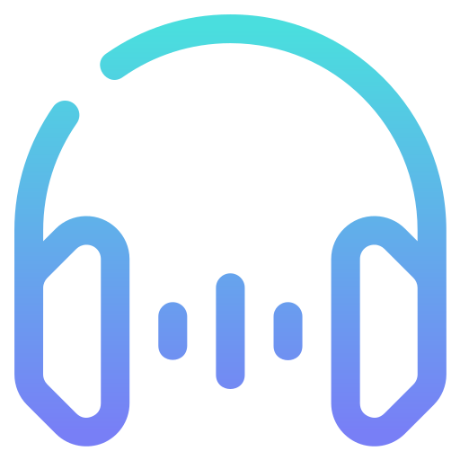 audio Generic Gradient icona