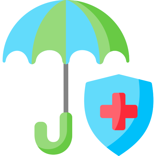 krankenversicherung Special Flat icon