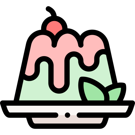 Pudding Detailed Rounded Lineal color icon