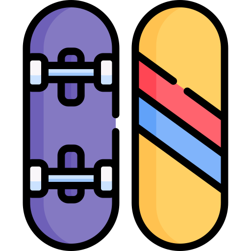 Skateboard Special Lineal color icon