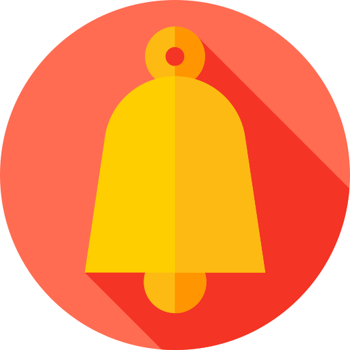 glocke Flat Circular Flat icon