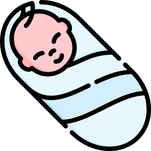 recién nacido Special Lineal color icono