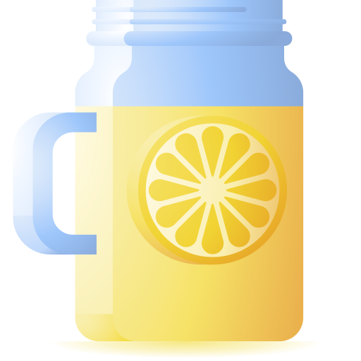 limonade 3D Toy Gradient icon