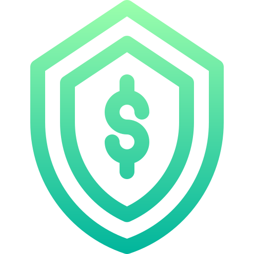 sichern Basic Gradient Lineal color icon