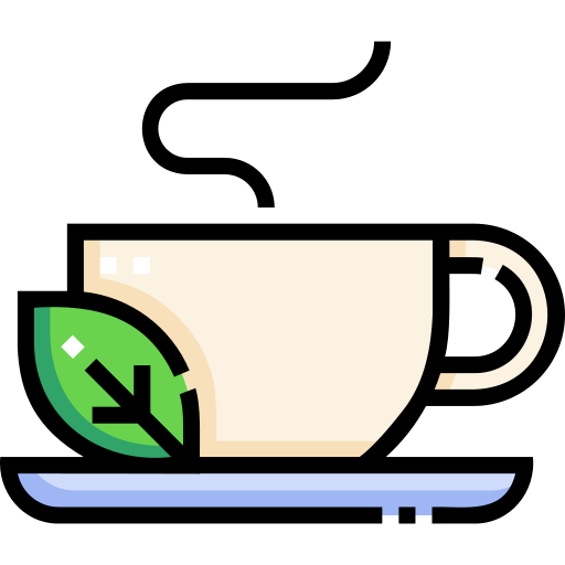 tè di coca Detailed Straight Lineal color icona