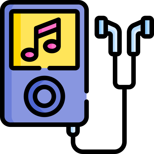 reproductor de música Special Lineal color icono