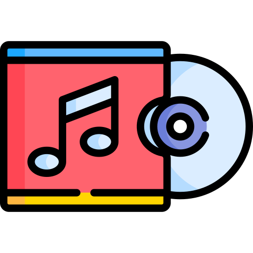 album Special Lineal color icon
