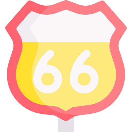 ruta 66 Special Flat icono