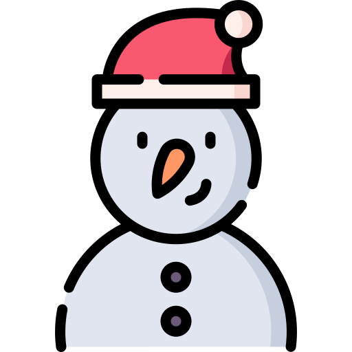 Snowman Special Lineal color icon