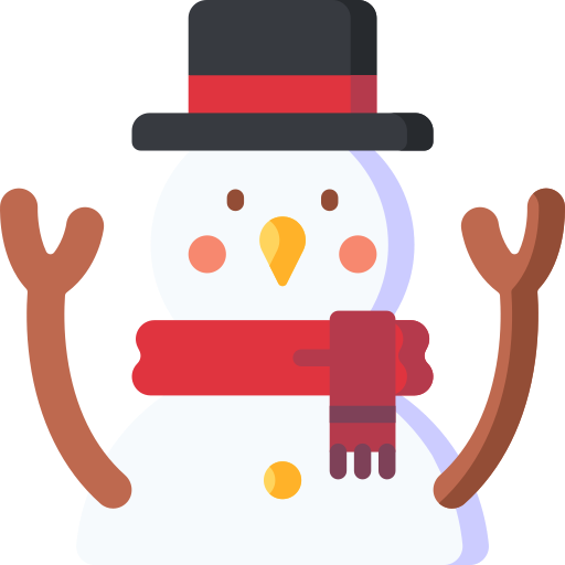 monigote de nieve Special Flat icono