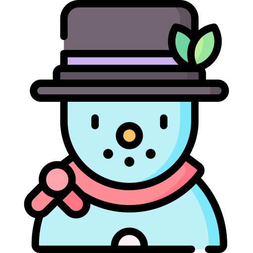 Снеговик Special Lineal color иконка