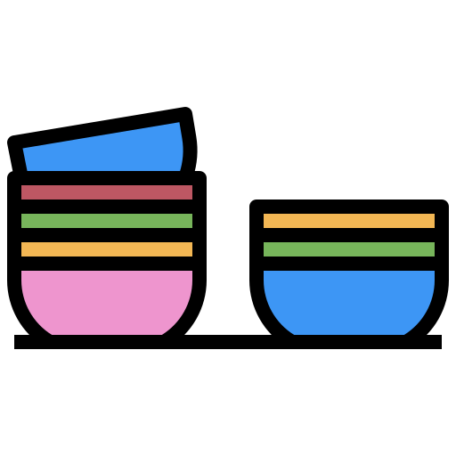사발 Generic Outline Color icon