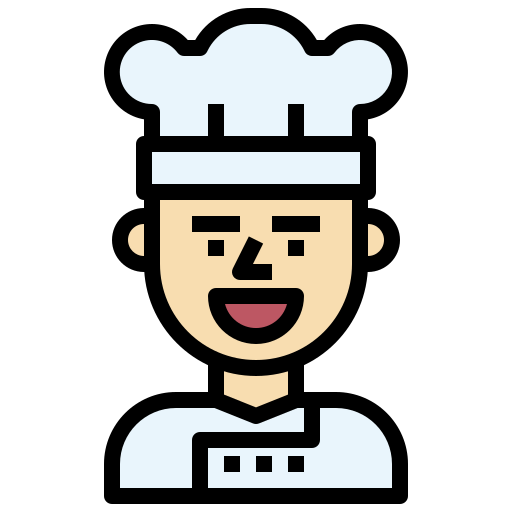 cocinero Generic Outline Color icono