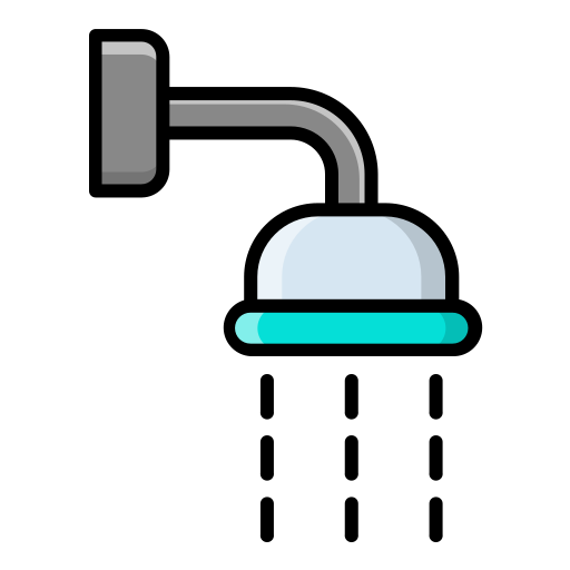Shower head Generic Outline Color icon