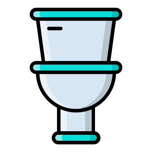toilette Generic Outline Color Icône
