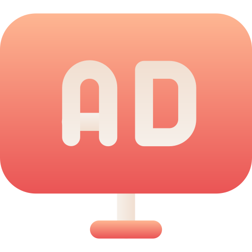 Advertising Generic Flat Gradient icon