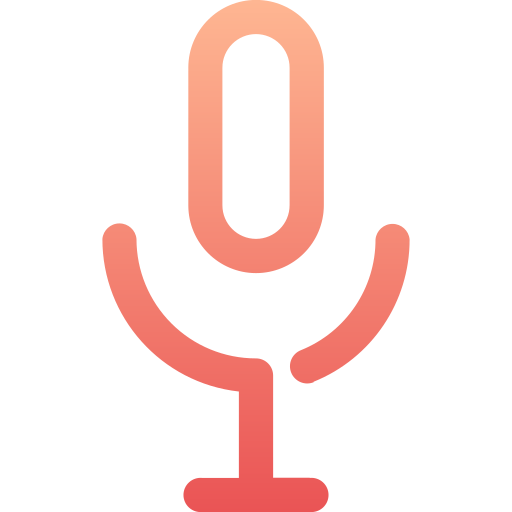 Microphone Generic Gradient icon