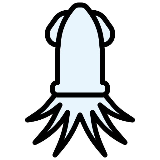 tintenfisch Generic Outline Color icon