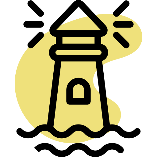 Lighthouse Generic Rounded Shapes icon