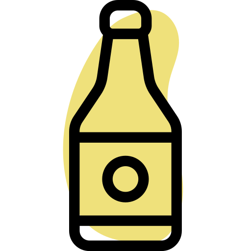 botella de vino Generic Rounded Shapes icono