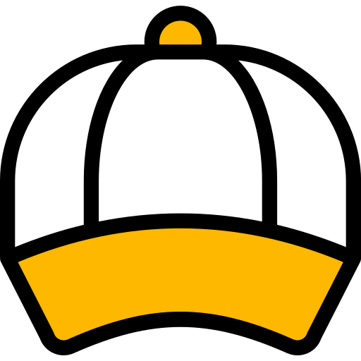 gorra de beisbol Generic Fill & Lineal icono