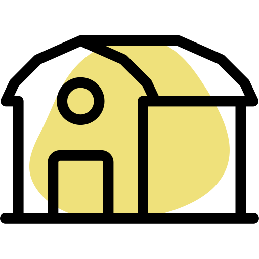 Farm house Generic Rounded Shapes icon