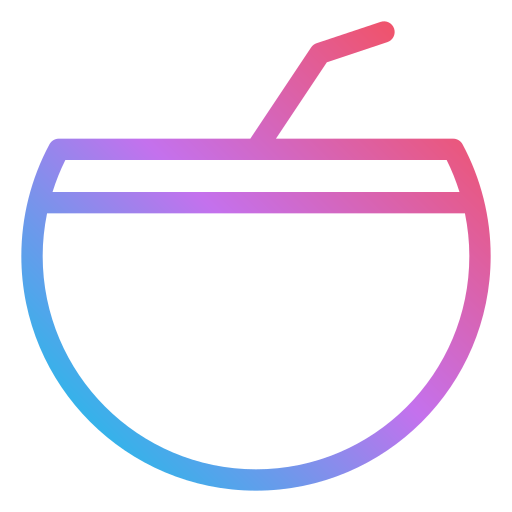 ココナッツドリンク Generic Gradient icon