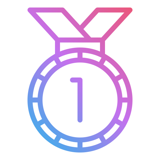 First place Generic Gradient icon