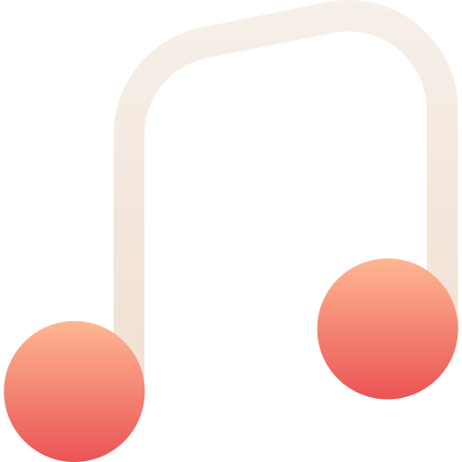 musiknote Generic Flat Gradient icon