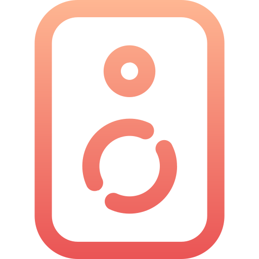 スピーカー Generic Gradient icon