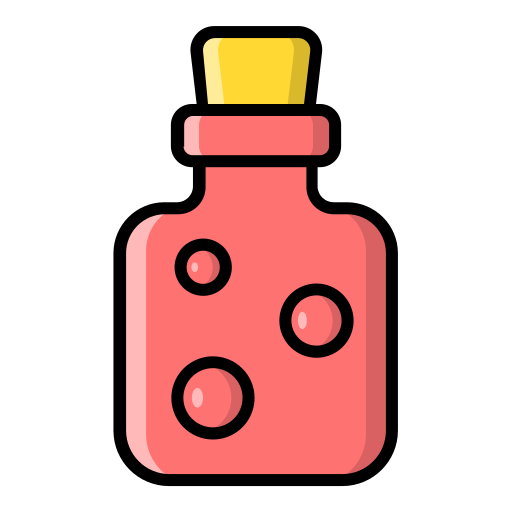 瓶 Generic Outline Color icon