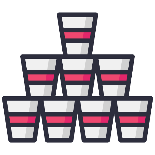 Glass cup Generic Outline Color icon