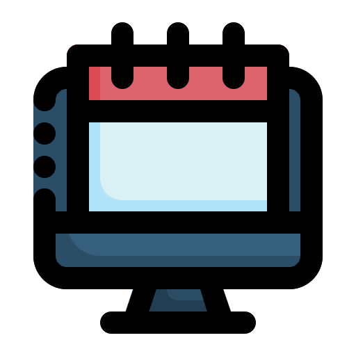 calendrier Generic Outline Color Icône