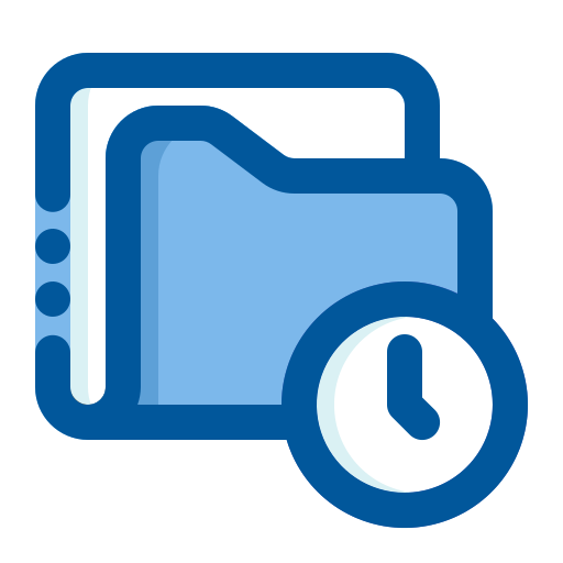 아카이브 Generic Blue icon