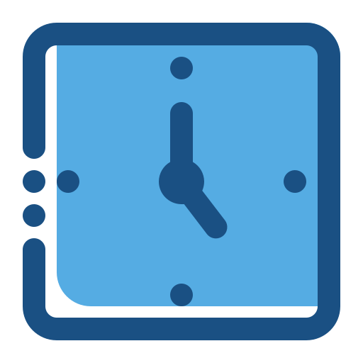 Clock Generic Color Omission icon