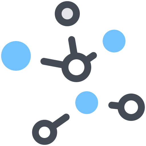 chemish element Generic Blue icoon