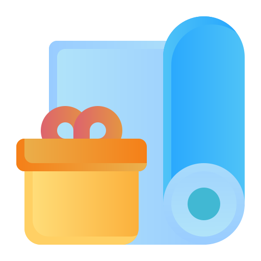 Gift wrapping Generic Flat Gradient icon