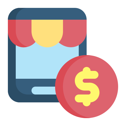 Mobile store Generic Flat icon