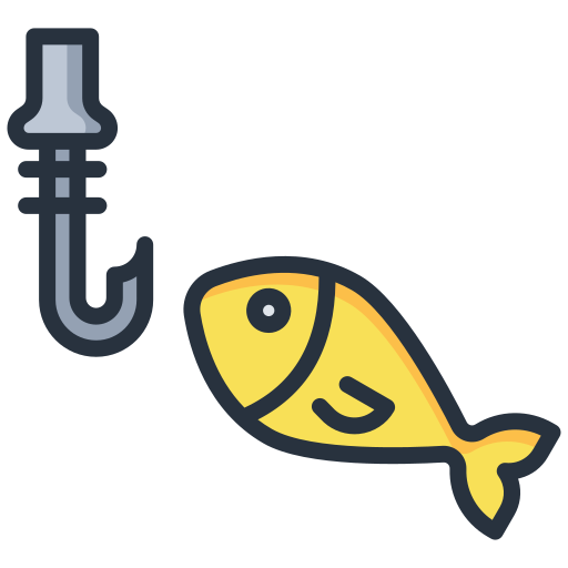 pescado Generic Outline Color icono