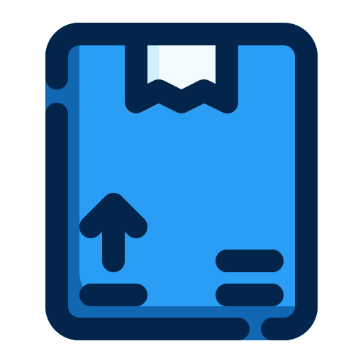 Box Generic Blue icon