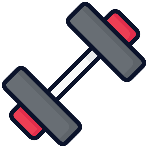 Dumbbell Generic Outline Color icon