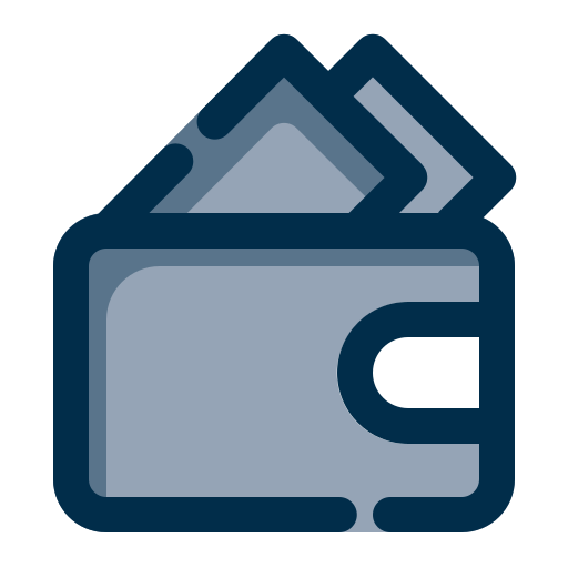 Wallet Generic Grey icon