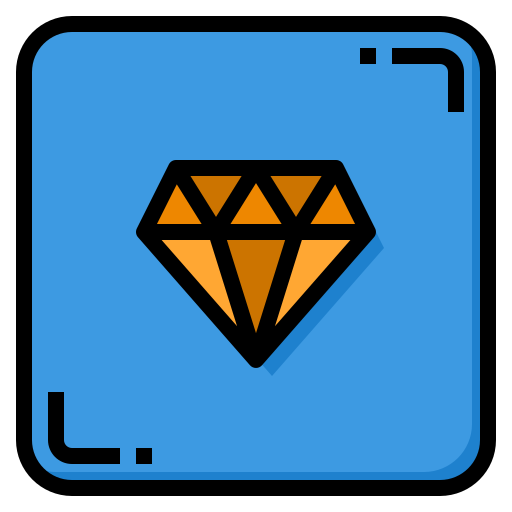 diamante itim2101 Lineal Color icono